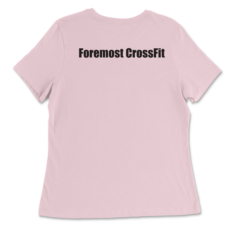 Foremost CrossFit Skull Womens - Relaxed Jersey T-Shirt