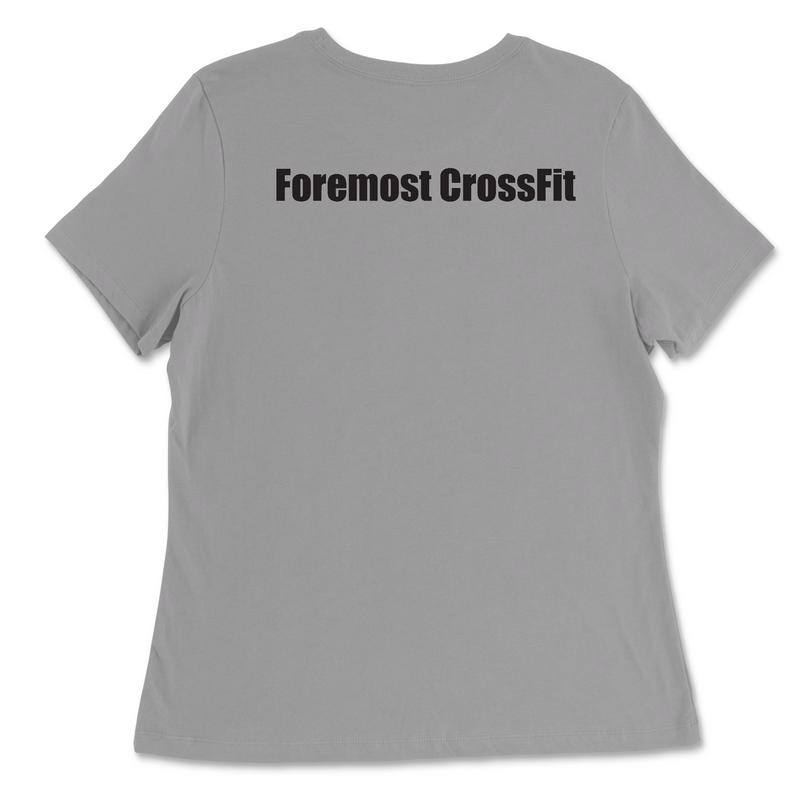 Foremost CrossFit Skull Womens - Relaxed Jersey T-Shirt