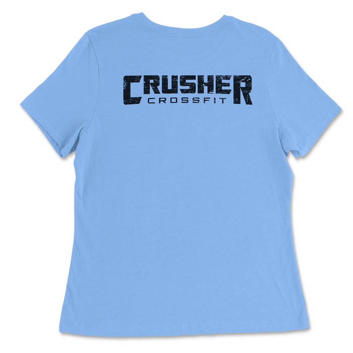 Crusher CrossFit Symbol Womens - Relaxed Jersey T-Shirt