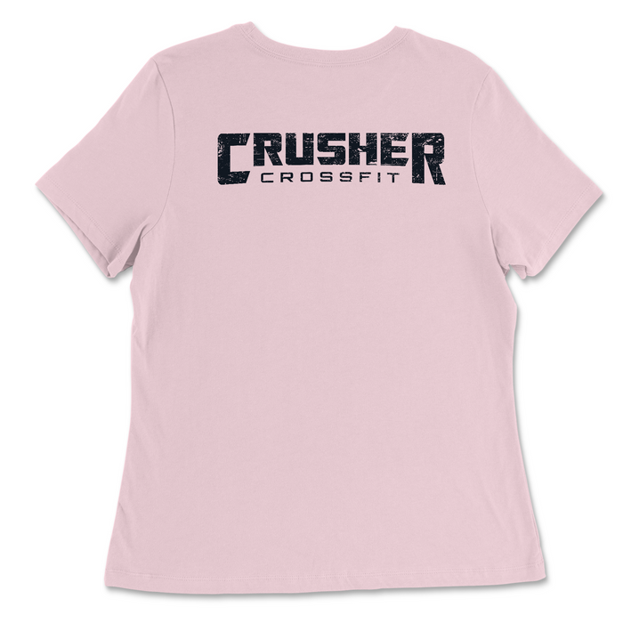 Crusher CrossFit Symbol Womens - Relaxed Jersey T-Shirt