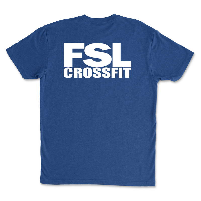 FSL CrossFit White Mens - T-Shirt
