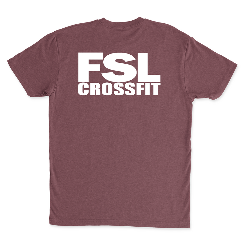 FSL CrossFit White Mens - T-Shirt