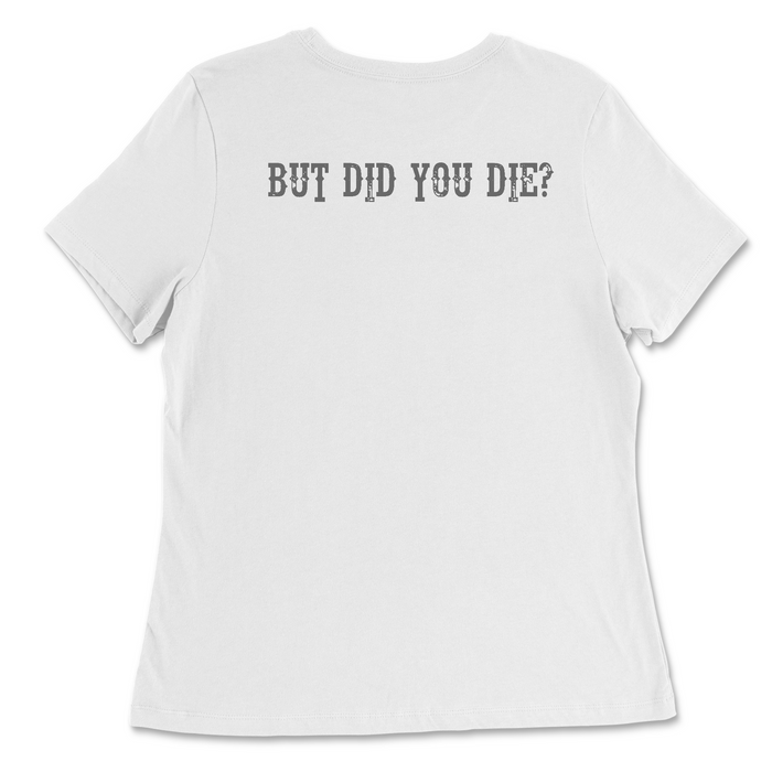 Drop Box CrossFit Gray Womens - Relaxed Jersey T-Shirt