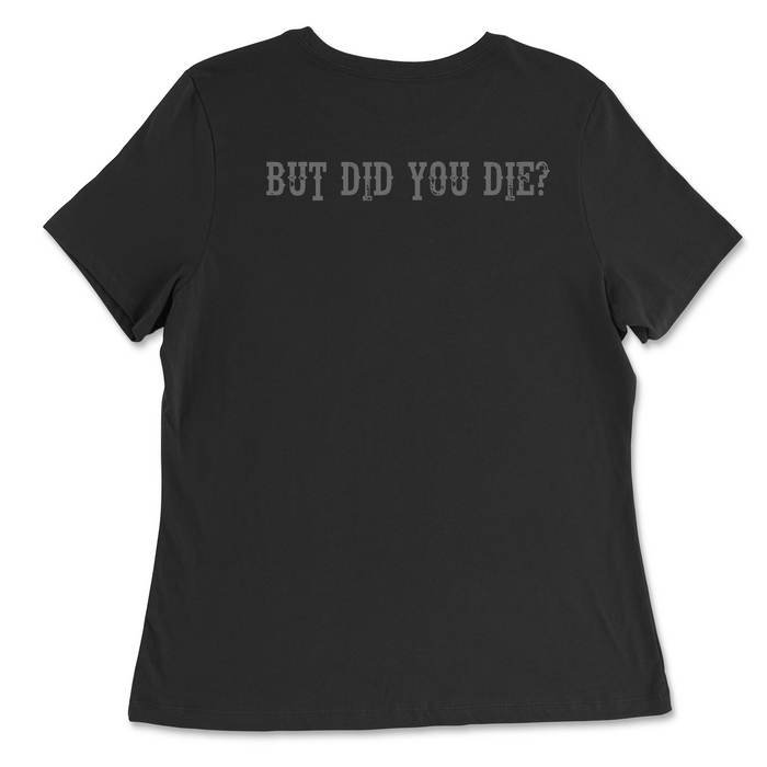 Drop Box CrossFit Gray Womens - Relaxed Jersey T-Shirt