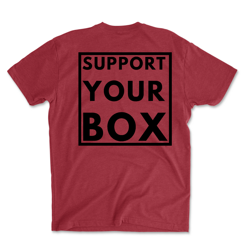 Hub City CrossFit Support Your Box Mens - T-Shirt