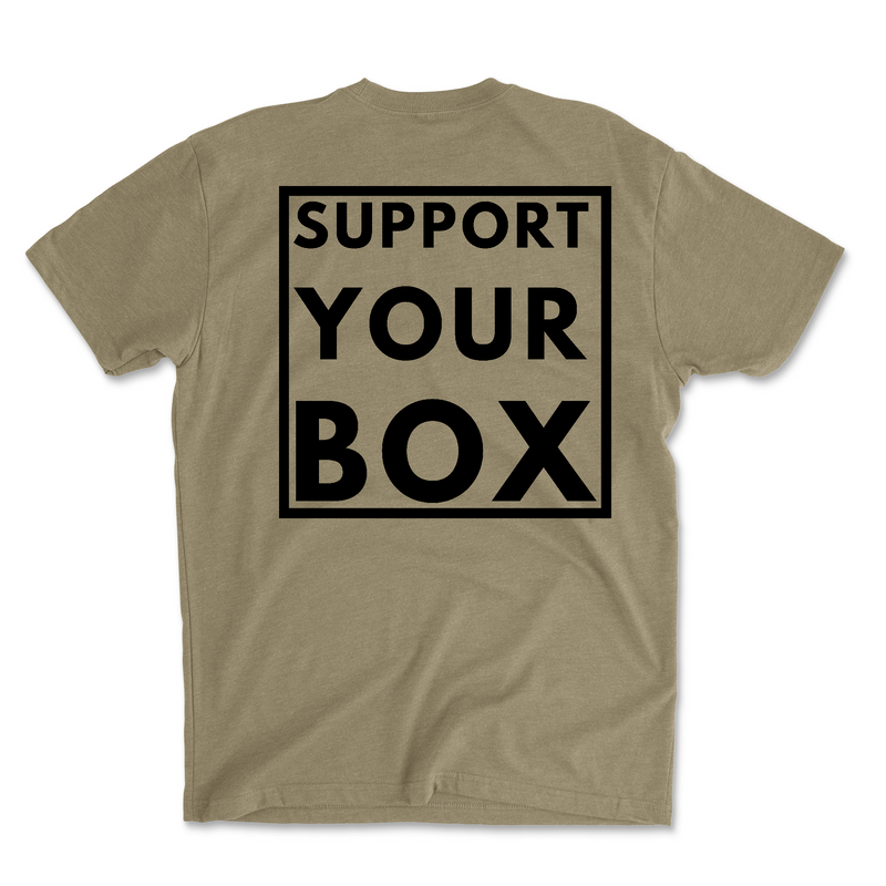 Hub City CrossFit Support Your Box Mens - T-Shirt