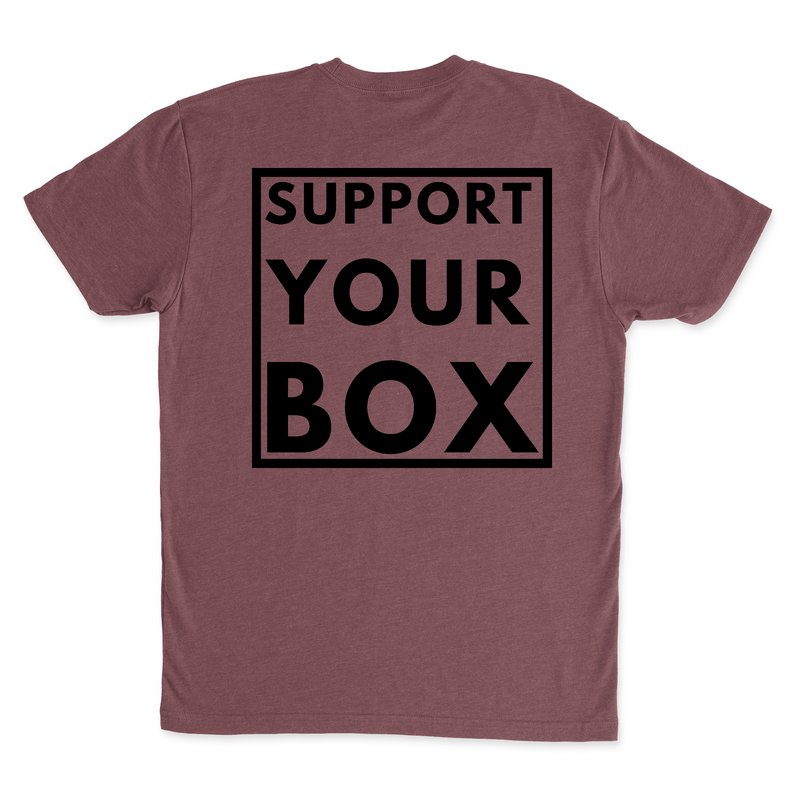 Hub City CrossFit Support Your Box Mens - T-Shirt