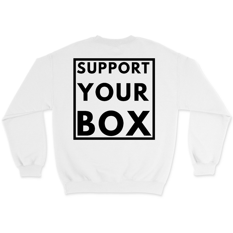 Hub City CrossFit Support Your Box Mens - Midweight Sweatshirt