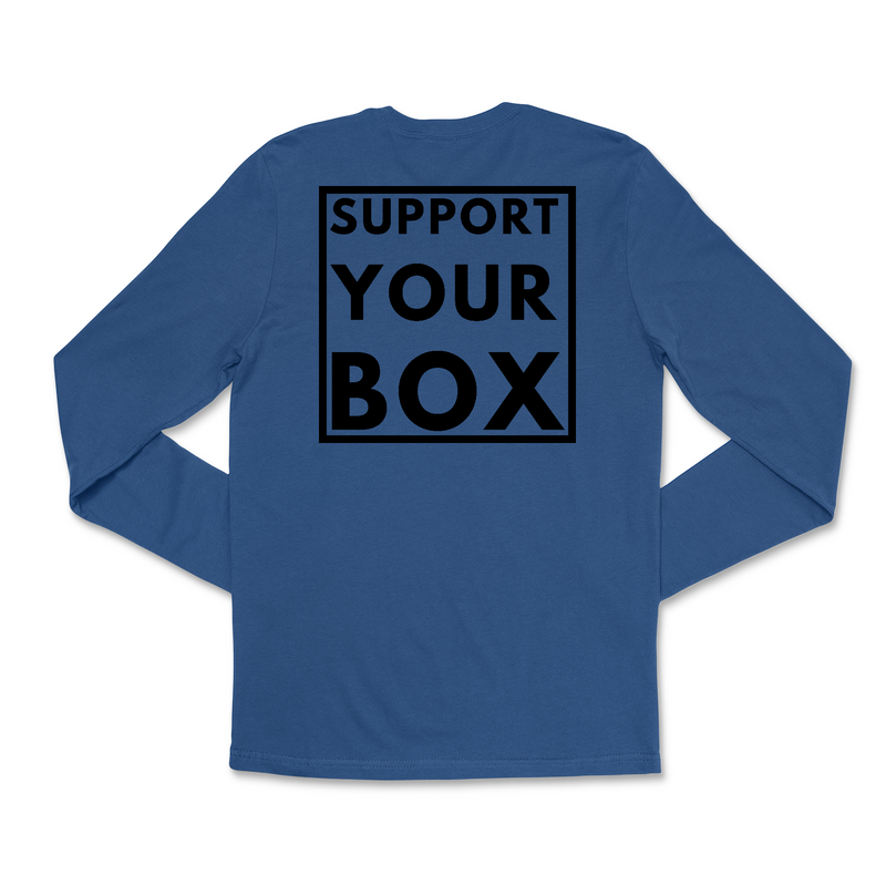 Hub City CrossFit Support Your Box Mens - Long Sleeve