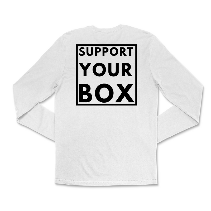 Hub City CrossFit Support Your Box Mens - Long Sleeve