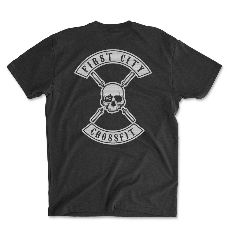 Mens 2X-Large BLACK T-Shirt