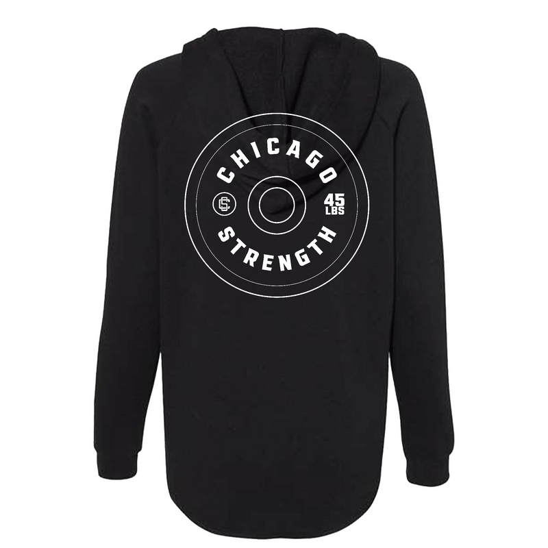 Chicago Strength Bumper Plate Womens - Hoodie
