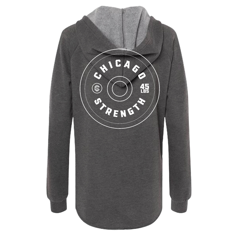 Chicago Strength Bumper Plate Womens - Hoodie