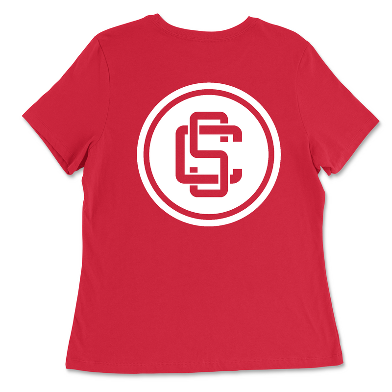 Chicago Strength Round Pocket Womens - Relaxed Jersey T-Shirt