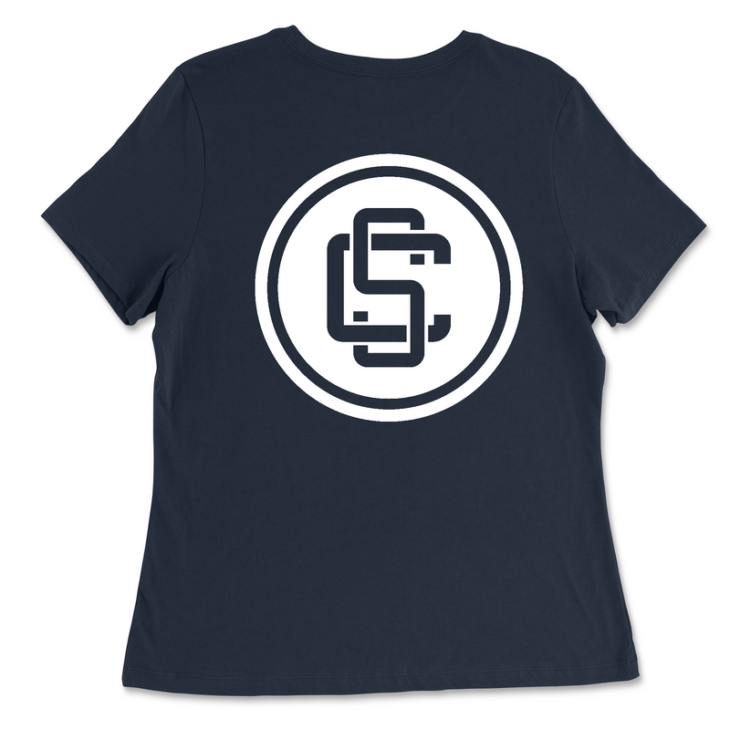 Chicago Strength Round Pocket Womens - Relaxed Jersey T-Shirt