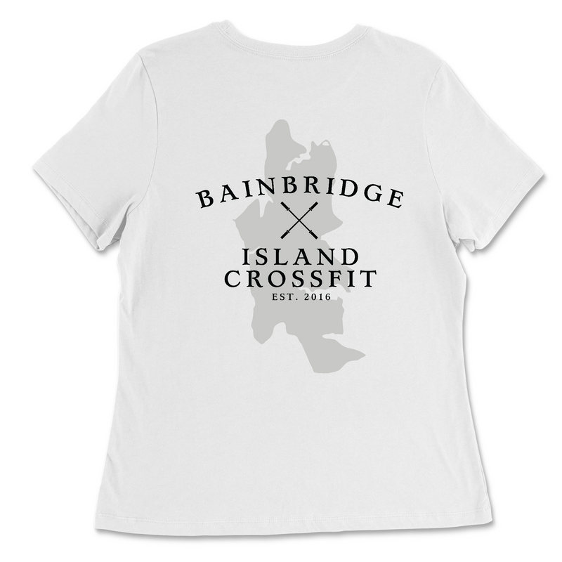 Bainbridge Island CrossFit Standard Womens - Relaxed Jersey T-Shirt