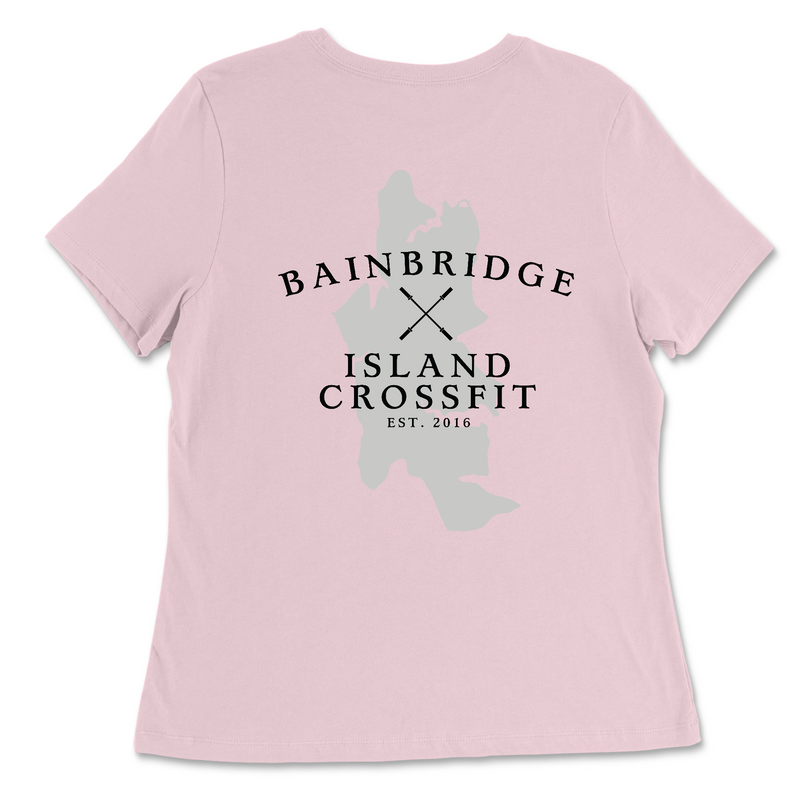 Bainbridge Island CrossFit Standard Womens - Relaxed Jersey T-Shirt