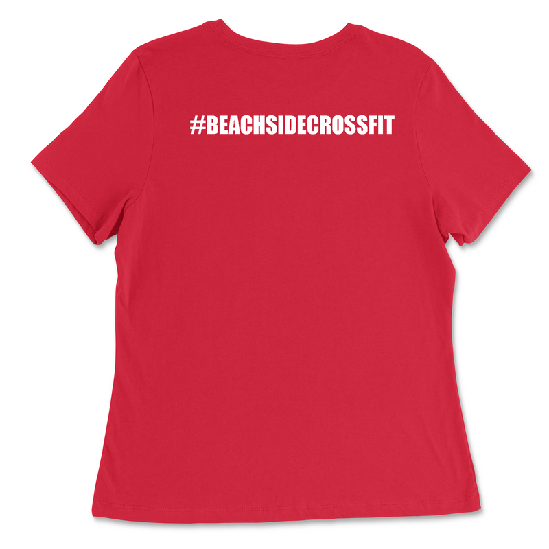 BeachSide CrossFit Mafia Womens - Relaxed Jersey T-Shirt
