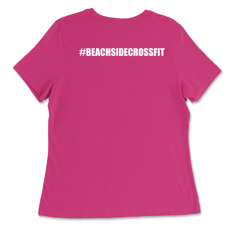 BeachSide CrossFit Mafia Womens - Relaxed Jersey T-Shirt