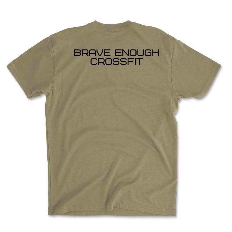 Brave Enough CrossFit Shield Mens - T-Shirt