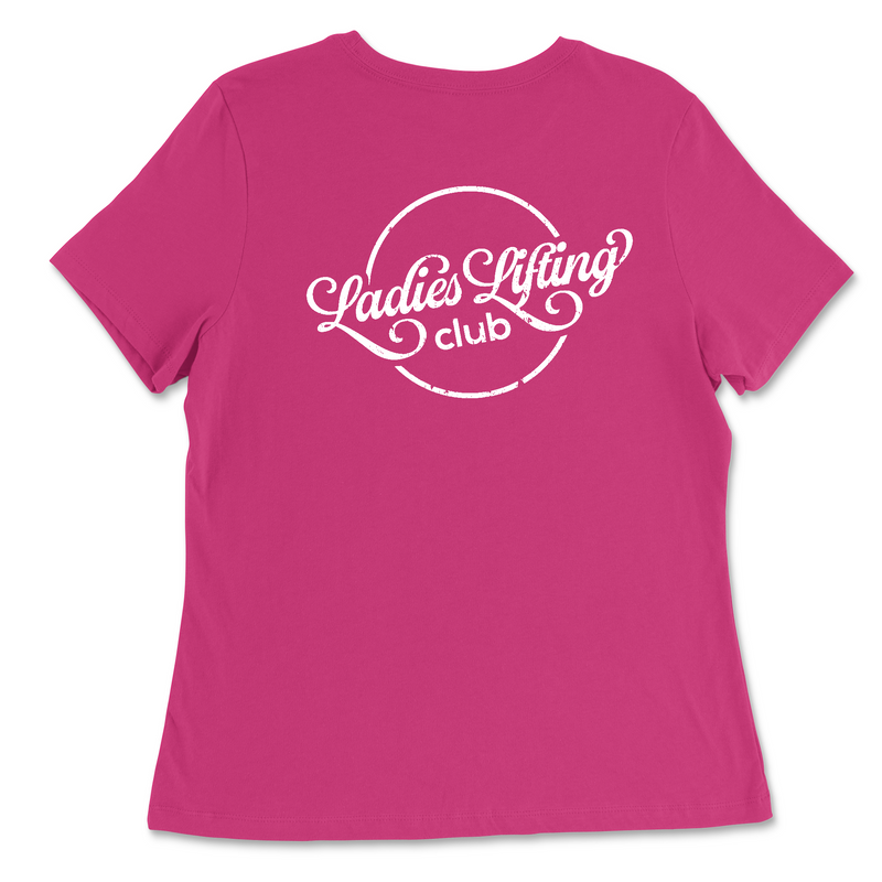 CrossFit 466 Ladies Lifting Club Womens - Relaxed Jersey T-Shirt