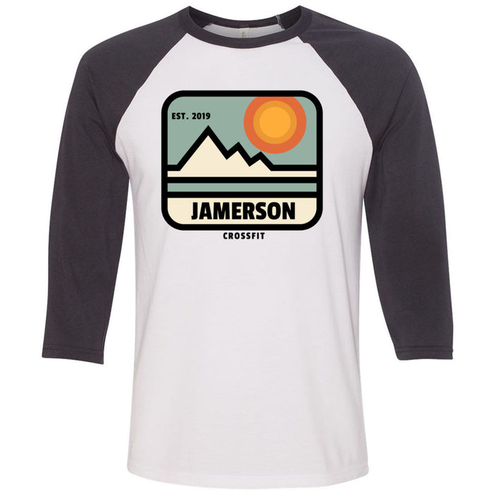 Jamerson CrossFit - 100 - Wilderness 12 - Men's Baseball T-Shirt