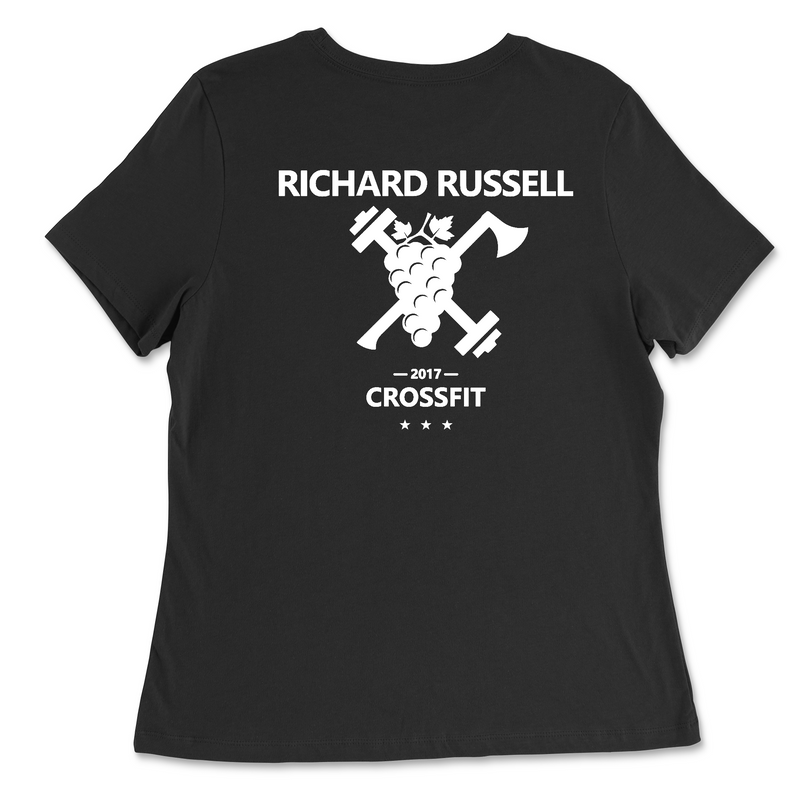 Richard Russell CrossFit RRCF Womens - Relaxed Jersey T-Shirt