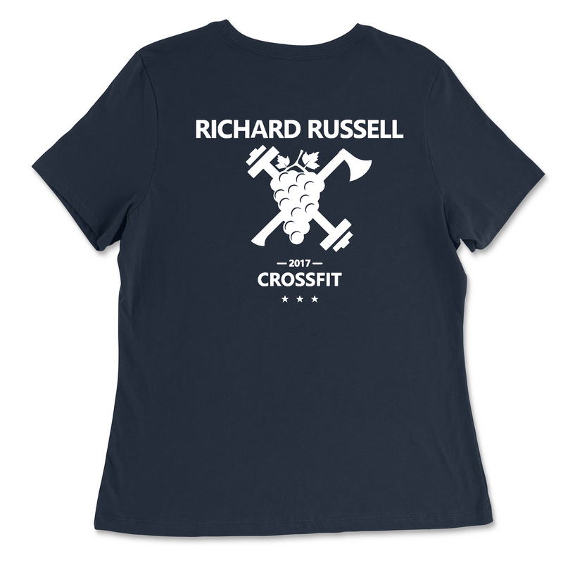 Richard Russell CrossFit RRCF Womens - Relaxed Jersey T-Shirt