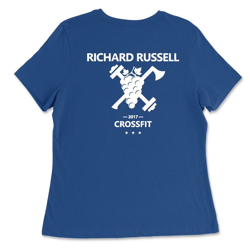 Richard Russell CrossFit RRCF Womens - Relaxed Jersey T-Shirt