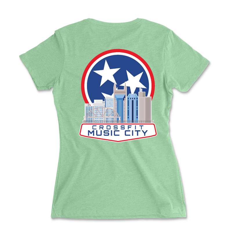 CrossFit Music City Pocket - Womens - T-Shirt