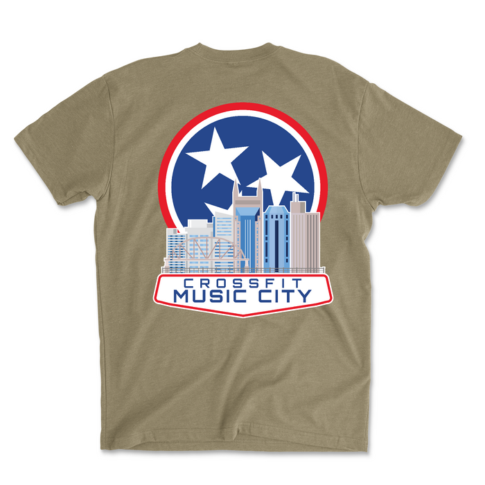 CrossFit Music City Pocket - Mens - T-Shirt