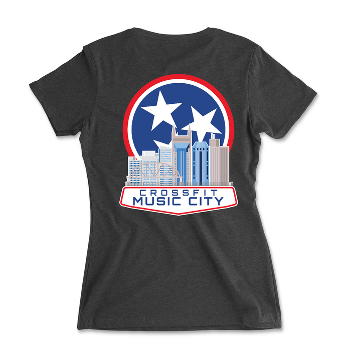 CrossFit Music City Pocket - Womens - T-Shirt