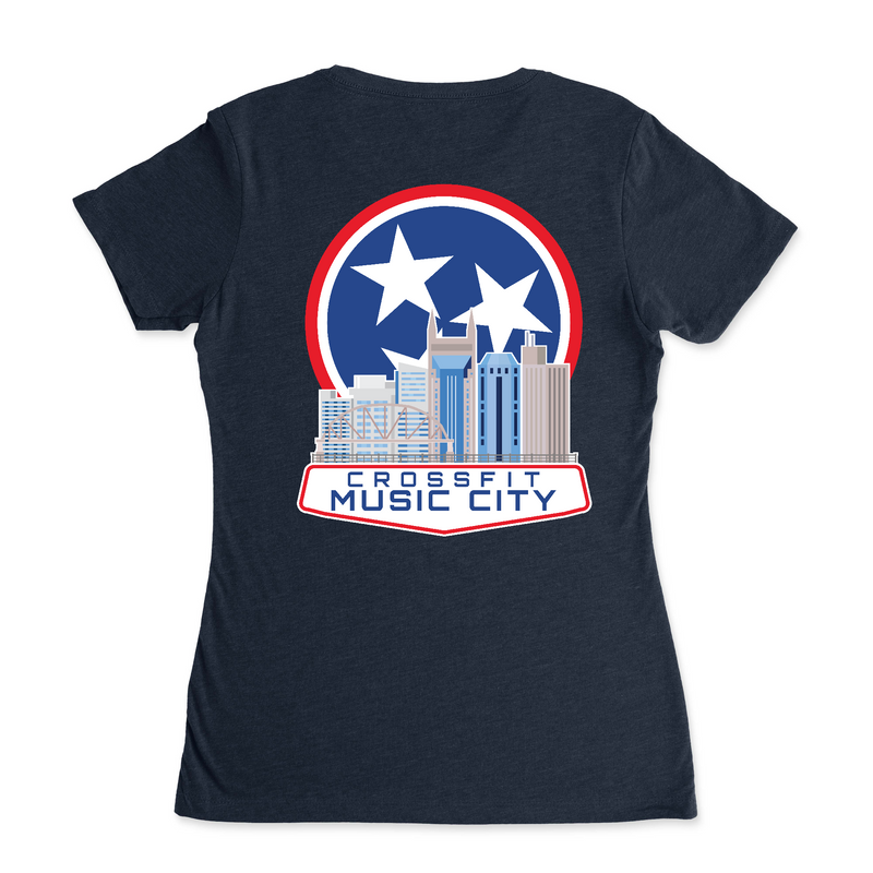 CrossFit Music City Pocket - Womens - T-Shirt