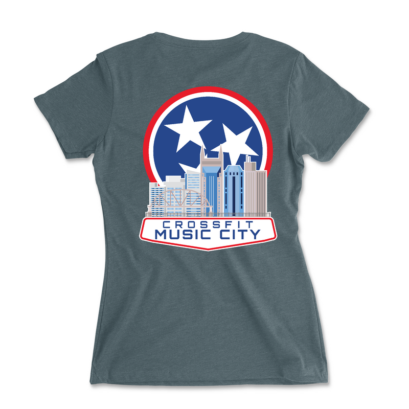 CrossFit Music City Pocket - Womens - T-Shirt