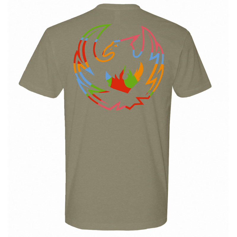 CrossFit ThunderHawk Multicolored Mens - T-Shirt