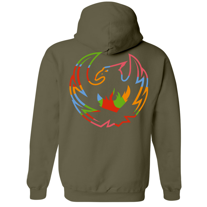 CrossFit ThunderHawk Multicolored Mens - Hoodie