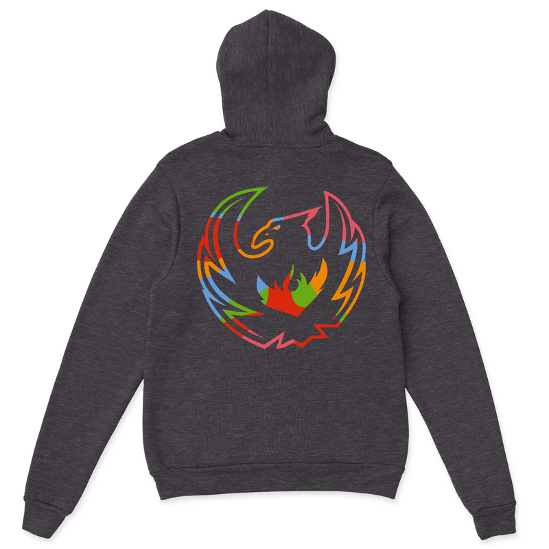 CrossFit ThunderHawk Multicolored Mens - Hooded T-Shirt