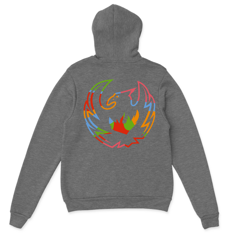 CrossFit ThunderHawk Multicolored Mens - Hooded T-Shirt