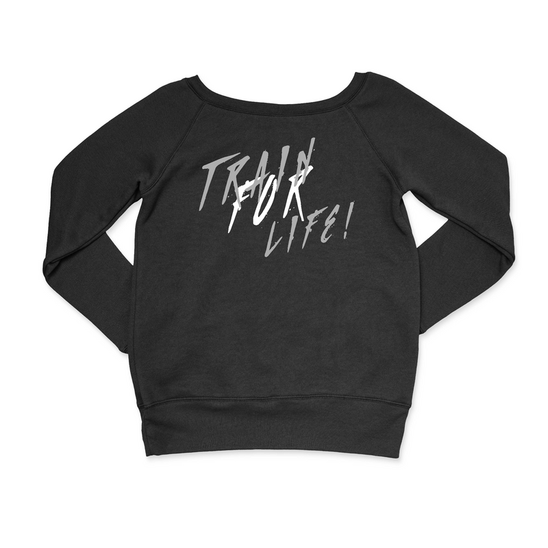 Sweat Factory CrossFit Rockledge Train for Life Womens - CrewNeck