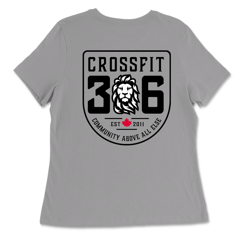 CrossFit 306 Standard Womens - Relaxed Jersey T-Shirt