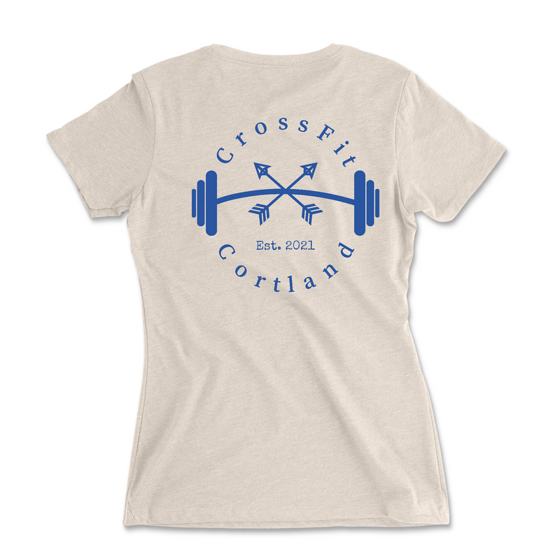 CrossFit Cortland Light Blue - Womens - T-Shirt