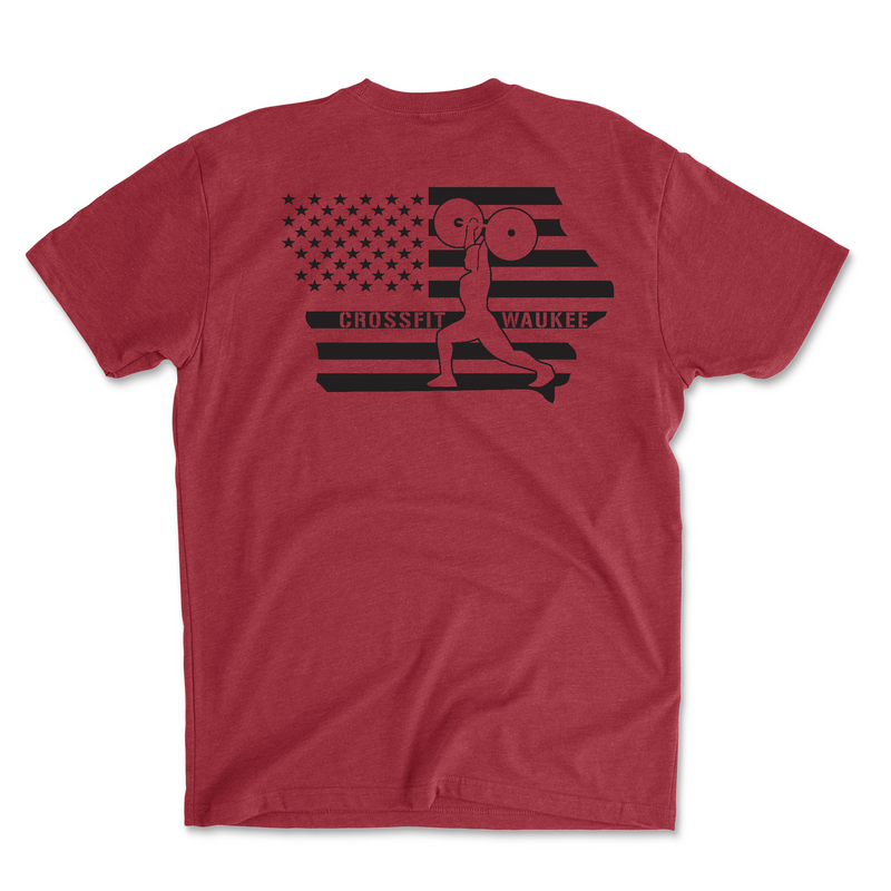 CrossFit Waukee CFW Lifter - Mens - T-Shirt