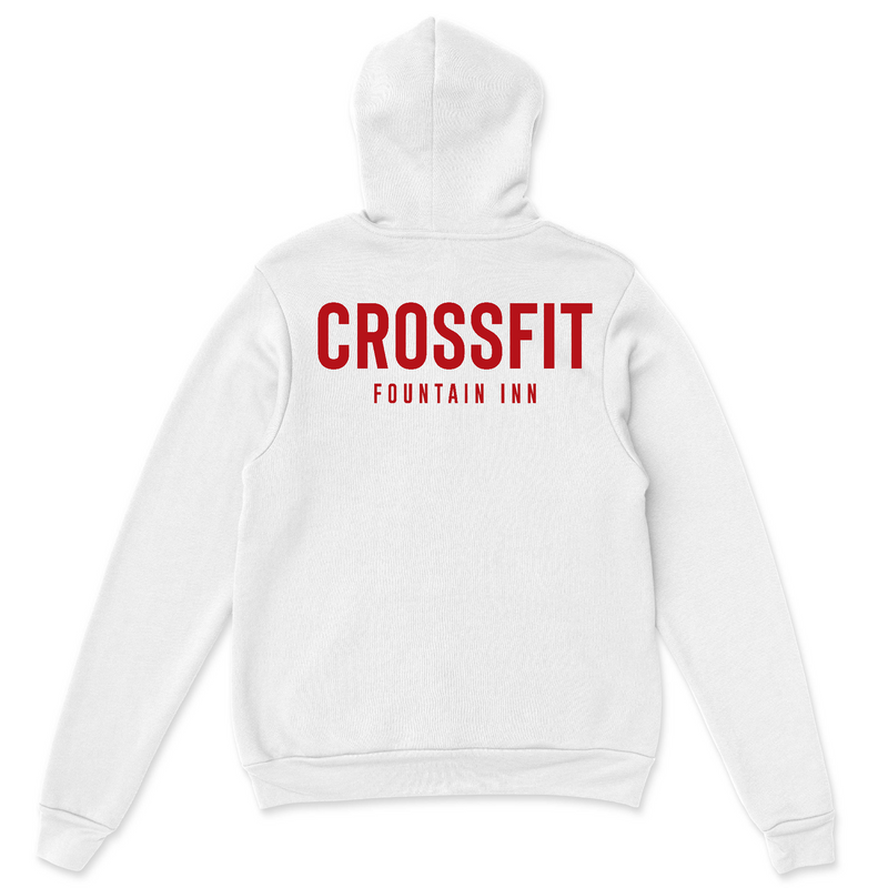 CrossFit Fountain Inn Pocket (Red) - Mens - Hoodie