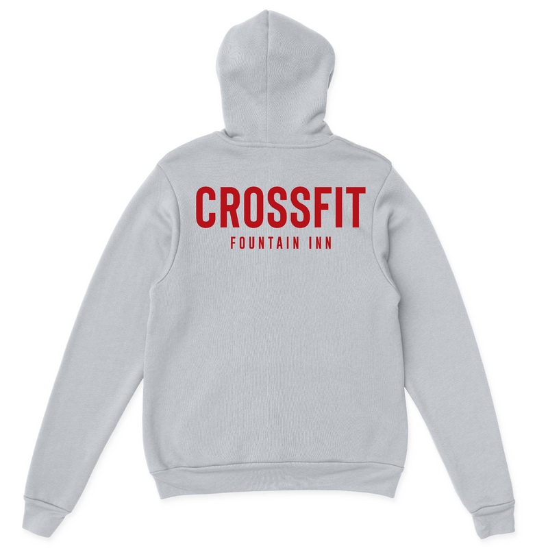 CrossFit Fountain Inn Pocket (Red) - Mens - Hoodie