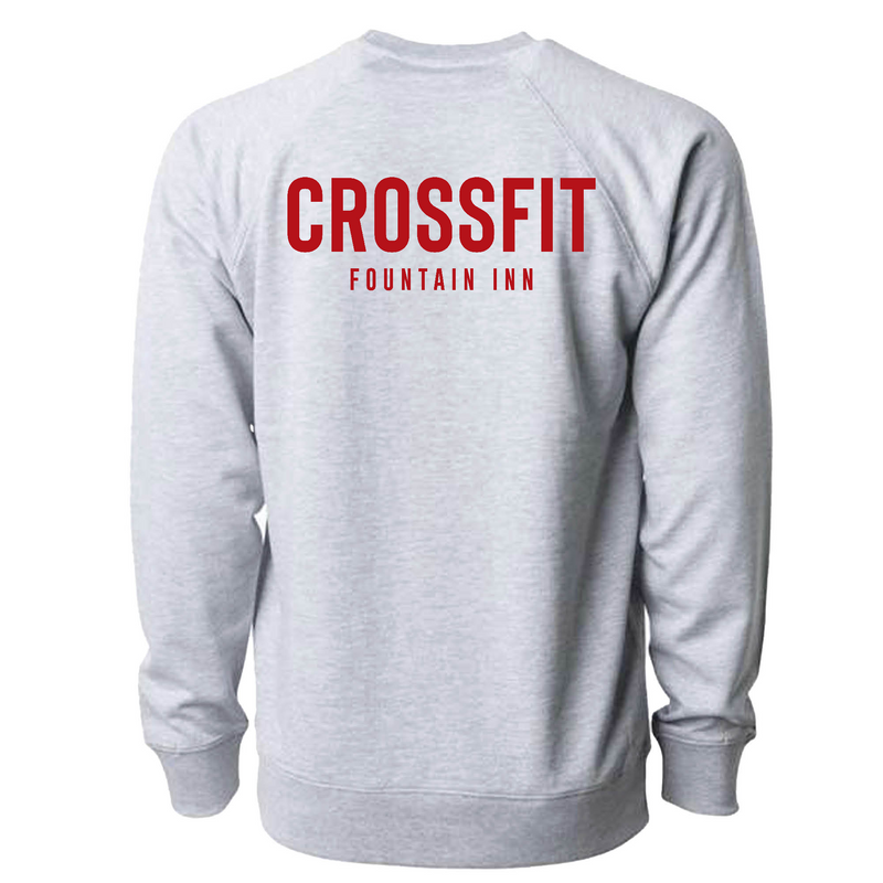 CrossFit Fountain Inn Pocket (Red) - Mens - CrewNeck