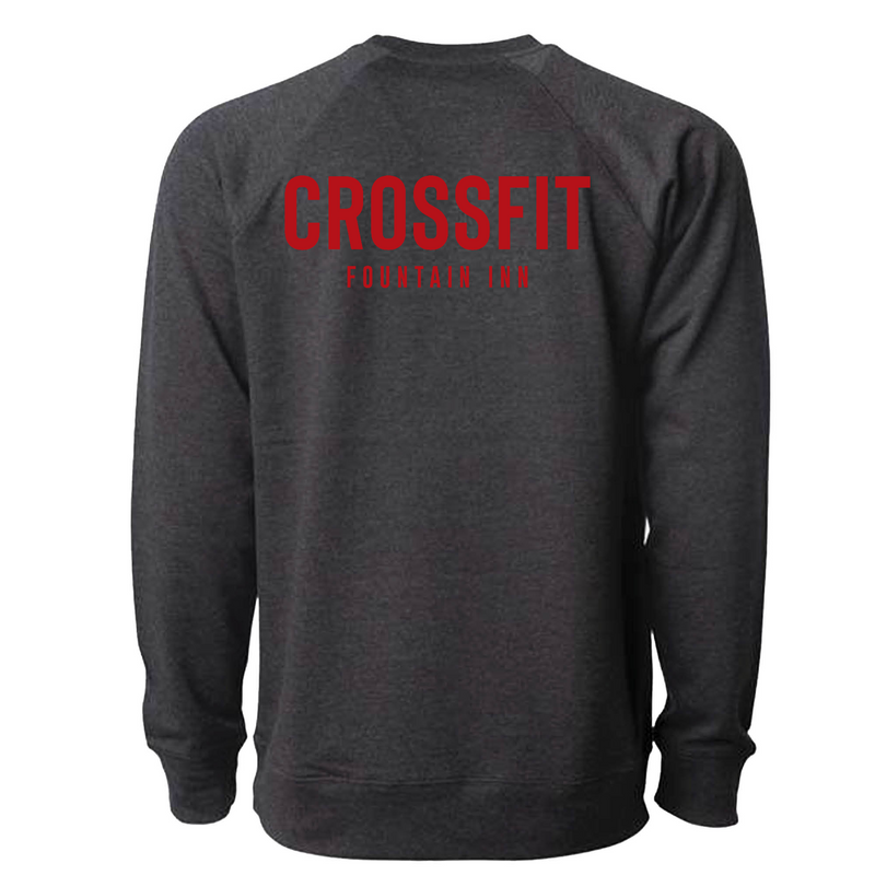 CrossFit Fountain Inn Pocket (Red) - Mens - CrewNeck