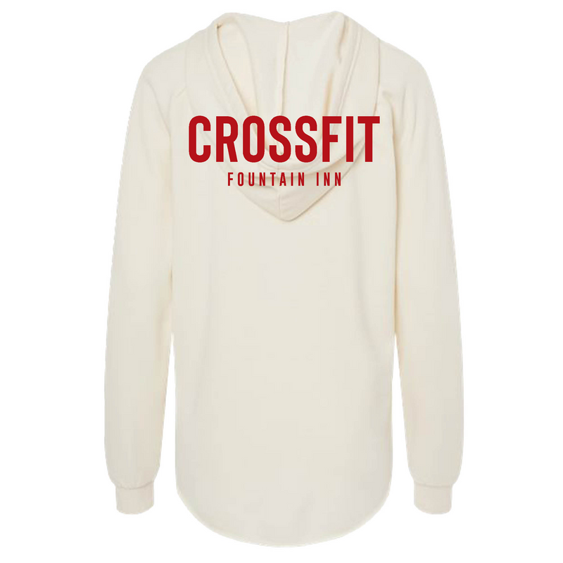 CrossFit Fountain Inn Pocket (Red) - Womens - Hoodie