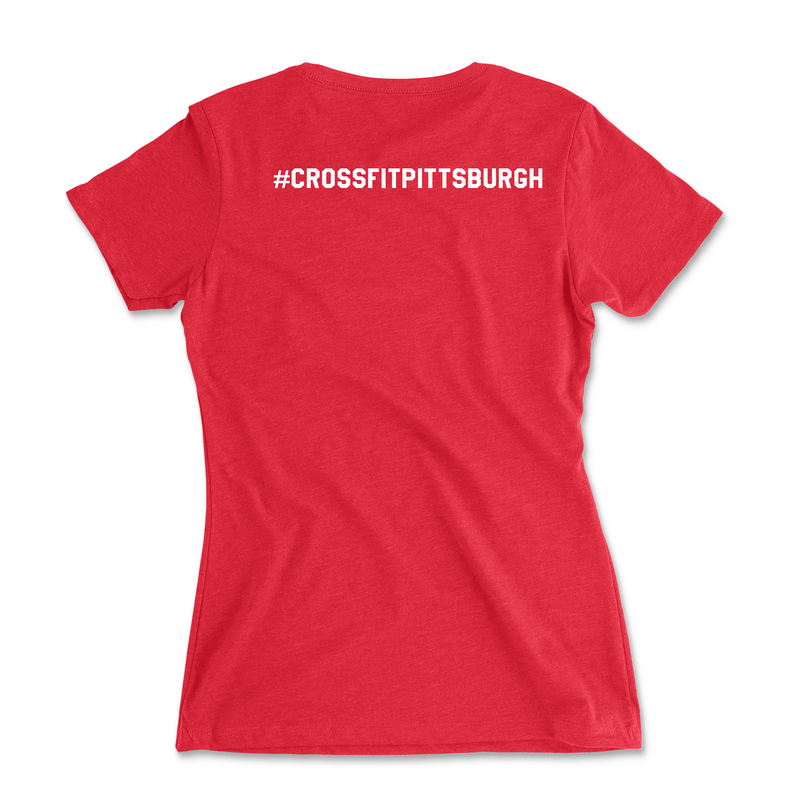 CrossFit Pittsburgh Remember Everyone Deployed Womens - T-Shirt