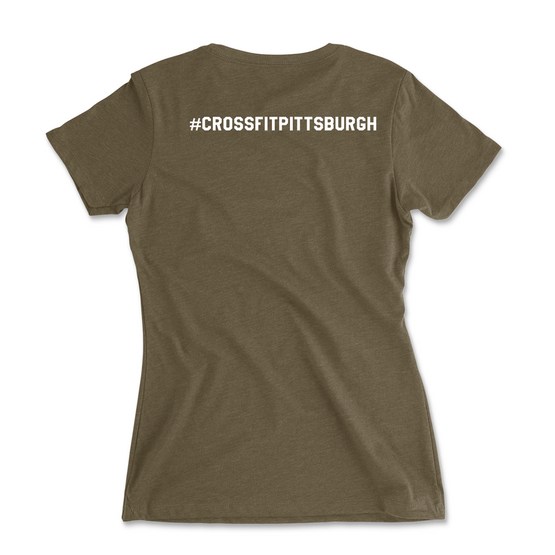 CrossFit Pittsburgh Remember Everyone Deployed Womens - T-Shirt