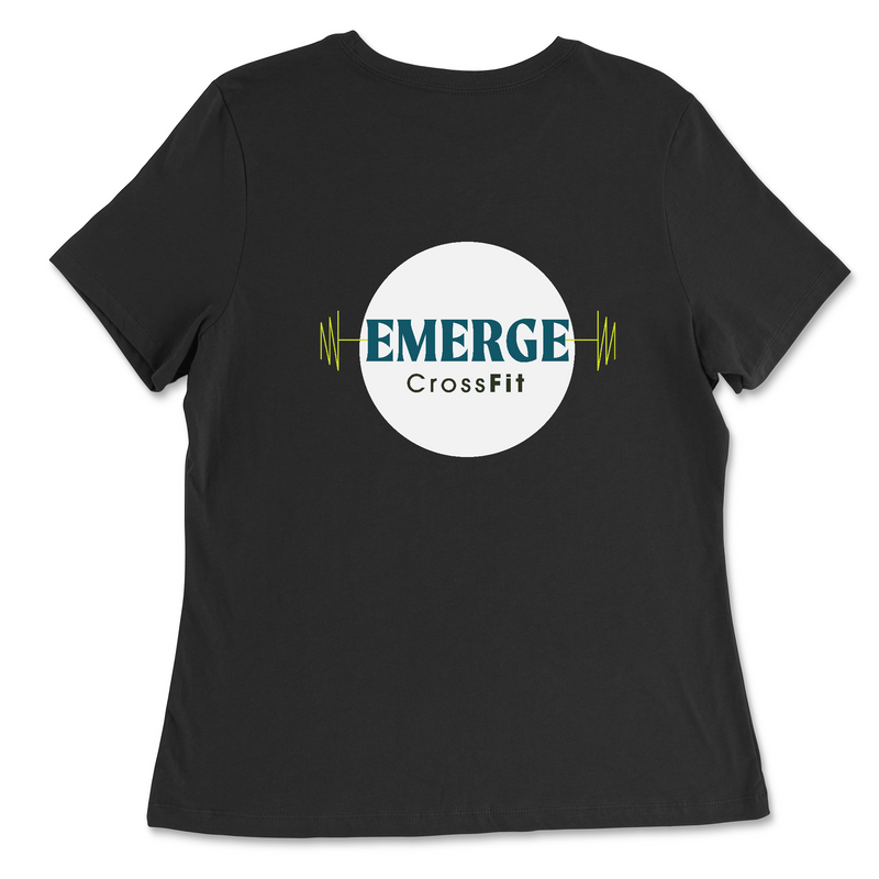Emerge CrossFit HEARTBEAT Womens - Relaxed Jersey T-Shirt
